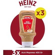 Heinz Acılı Mayonez 405 gr - 3'lü Paket