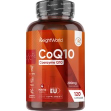 Weight World COQ10 Coenzyme Q10 200 Mg 120 Capsules ( 4 Aylık )