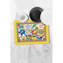 Aymira Home Bulaşık Kurutma Matı Kurulama Bezi Örtüsü Tezgah Üstü Emici Bulaşıklık 40X50 cm Yıkanabilir