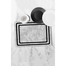Aymira Home Bulaşık Kurutma Matı Kurulama Kurutma Örtüsü Tezgah Üstü Bulaşıklık 40X50CM Yıkanabilir