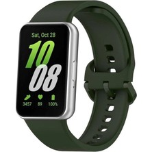 Kuzgun Ticaret Samsung Galaxy Fit 3 Klasik Kordon - Haki Yeşil