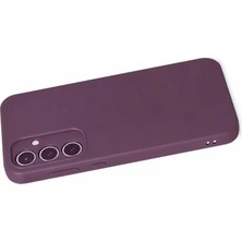 Bezos Galaxy A35 5g Kılıf First Silikon - Mürdüm