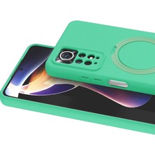 Küçük Hazine Xiaomi Redmi Note 12 Pro 4g Regal Magsafe Standlı Kapak - Yeşil