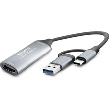 Skygo Type-c Usb 3.0 Hdmı Video Capture Kartı 4K 30 Hz HDX7856