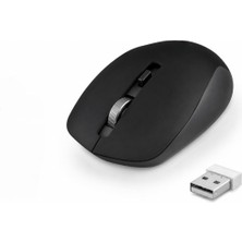 Skygo Plus Sessiz Kablosuz Mouse 2.4 Ghz 1600 Dpı Siyah S1000