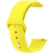 Kuzgun Ticaret Huawei Gt4 41MM 18MM Klasik Kordon - Sarı