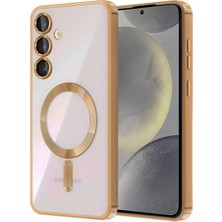 Eseno Select Samsung Galaxy A26 Uyumlu Kılıf Kross Magneticsafe Kapak - Çöl Titanyum