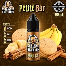 Likitium Petite Bar 60ML/9MG Likit Aroma – Muz, Bisküvi ve Tarçın