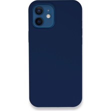 Royaleks Apple Iphone 12 Kılıf Lansman Legant Silikon - Lacivert