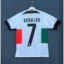 Legent Lady Ronaldo Portekiz Milli Takım Beyaz-Yeşil Deplasman Yetişkin