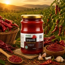Ekoloji Market Organik Glutensiz Acı Biber Salçası 650 Gr.