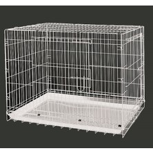 Aconcept Dayang Köpek Kafesi Beyaz 108X69X77.5