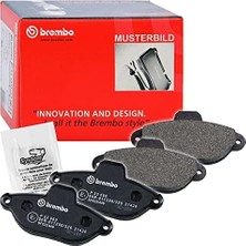Fren Balatası, Arka Mini Cooper R50,R52, R53 (2001-2007) 123(W) x 16(T) x 44(H1) mm P06032