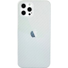 Royaleks Apple Iphone 12 Pro Max Kılıf Karbon Pp Silikon - Şeffaf