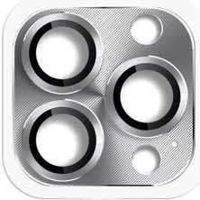 Royaleks Apple Iphone 16 Pro Max Pers Alüminyum Kamera Lens - Gri