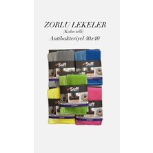 Suff Zorlu Lekeler Bezi (Kalın Tırtık) 40X40 5 Farklı Renk