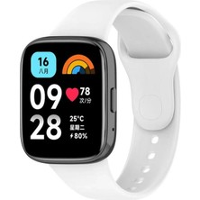Kuzgun Ticaret Xiaomi Redmi Watch 3 Active Klasik Kordon - Beyaz