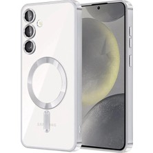 Eseno Select Samsung Galaxy A26 Uyumlu Kılıf Kross Magneticsafe Kapak - Gümüş
