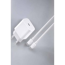 Zero Land Aconcept Ios Uyumlu Type-C Girişli Hızlı Şarj 15/15 Pro Max Adaptör ve Kablosu