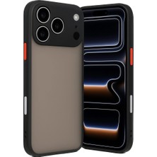 Küçük Hazine Apple Iphone 17 Pro Kılıf Montreal Silikon Kapak - Siyah