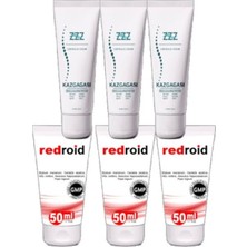 Ozka Concept Kaz Gagası 100 ml Rahatlatıcı Kremi Redroid Rahatlatıcı Için 50 ml Set Paket