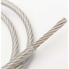TeknoKapsül Ennalbur Izoleli Çelik Halat 8 mm 5 Metre