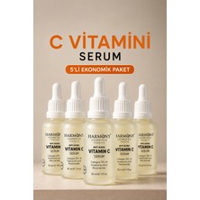 Harmony Cosmetics Türkiye C Vitamini Serum 5'li Ekonomik Paket 5X30 ml