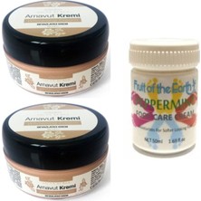 Ozka Concept Hintohu Three Brand 50ML Arnavut Aklık Kremi 2AD+FOOT Care Cream 50ML Ayak Bakım Kremi Naneferahlığ