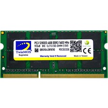 TeknoKapsül 4 GB Ddr3 1600MHZ Twınmos 1.5 Nb MDD34GB1600N