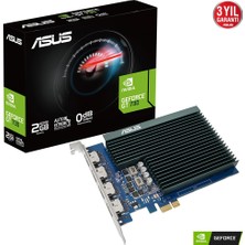 TeknoKapsül Asus GT730-4H-SL-2GD5, 2gb, Gddr5, 64BIT, 4xhdmı Ekran Kartı