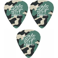Ernie Ball P09221 Gitar Penası 3 Adet 0,46MM Thin Camouflage
