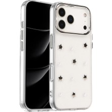 Eseno Select iPhone 17 Pro Max Uyumlu Kılıf Fiyonk Desenli Kapak - Desen 7