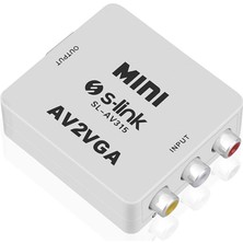 S-Link SL-AV315 Vıdeo To VGA Çevirici
