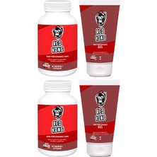 Ozka Concept Red Kong Erkeklere Özel 2şerli Set 2 Adet 60LI Renkong Kapsüler + 2 Adet Red Kong Gel Jel 50 ml