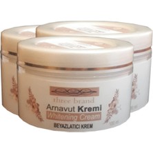 Ozka Concept Three Brand Whitening Cream 100ML Arnavut Kremi Aklık Kremi 3 Adet