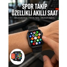 Nemere Akıllı Saat Çağrı Cevaplama Müzik Dinleme Plastik Kordon Mesaj Bildirimleri Yeni Seri