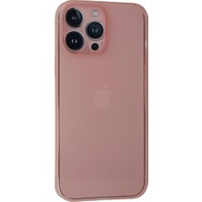sbodurhome Apple Iphone 13 Pro Max Kılıf Pp Ultra Ince Kapak - Pembe