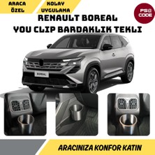 PSA Code Renault Boreal  Bardaklık Tekli Youclip