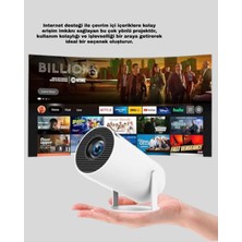 Nemere Film Dizi ve Oyun Için Taşınabilir Kablosuz Mini Projeksiyon Yeni Nesil