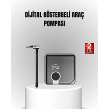 Alemdar Pazarlama 6000MAH Bataryalı Type-C Şarjlı Diyafram Tip Kompresör LED Işıklı
