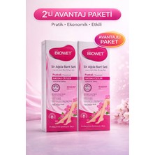 Bezos Biowet Pudralı Sir Ağda Bant Seti 41’li Hassas Ciltler Için Rosehip Vitamin E Epilasyon Seti 2 Paket