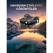 Çift Kameralı Gps Drone Geniş Açılı Havadan Görüntüleme Sistemi