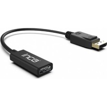 Inca Idth-07  To HDMI  Displayport Erkek , HDMI Dişi Çıkış Çevirici