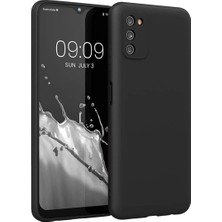 sbodurhome Samsung Galaxy A03S Kılıf First Silikon - Siyah