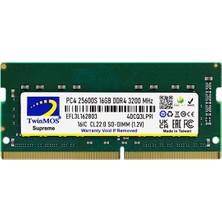 TeknoKapsül 16 GB Ddr4 3200MHZ Twınmos 1.2V Nb MDD416GB3200N