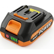Auhma Ahv-21 18.5V 2.0AH Li-Ion Şarjlı Batarya | Type-C Şarj Girişli, LED Göstergeli Yedek Süpürge Aküsü