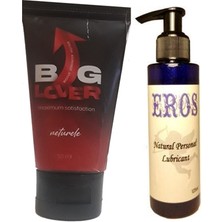 Ozka Concept Big Lover Erkeklere Özel 50 ml Jel 50 ml Maximum Strength Hardening Gel For Men + Eros Pers