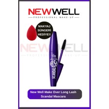 New Well Makeover Long Lash Scandal Mascara & Makyaj Süngeri Hediye