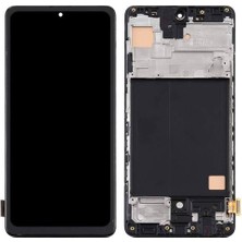 SDT Samsung Galaxy A51 Uyumlu Ekran Dokunmatik Tft Siyah (Çıtalı)