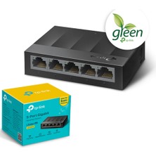 TeknoKapsül Tp-Lınk Litewave 5 Port LS1005G 10/100/1000 Gigabit Plastik Kasa Switch